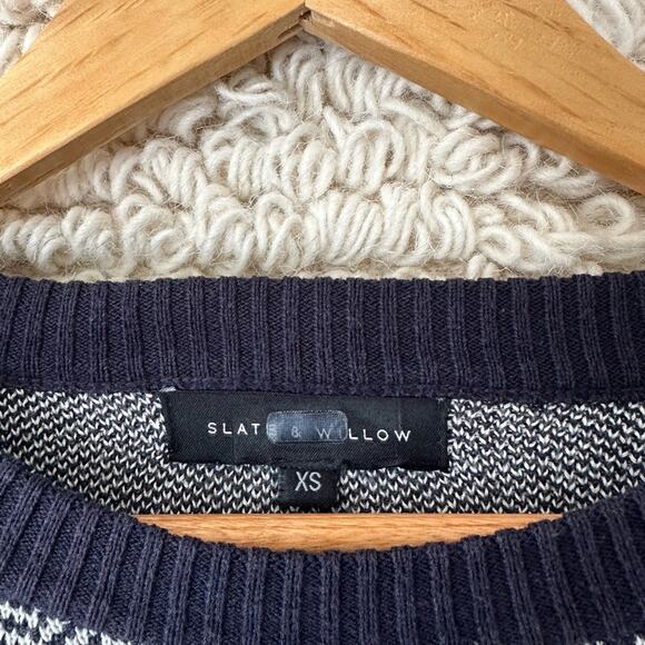 Slate & Willow Pleated Sleeve Sweater - Picture 3 of 6